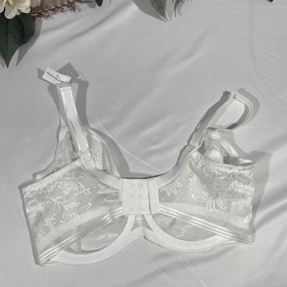 NEW Wacoal [ 34G‎ ] Net Effect Underwire Bra in White - Picture 9 of 12